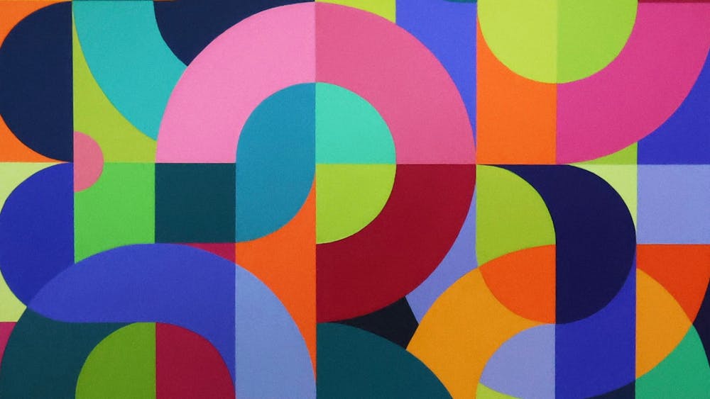 'Lollypop' 91x91cms Arcylic