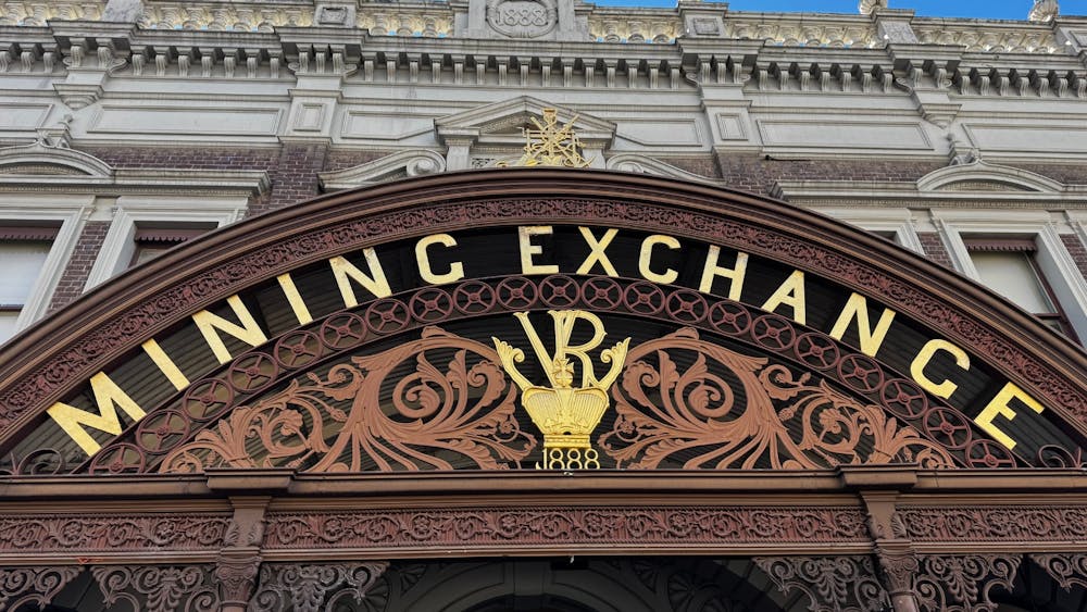 Mining Exchange front