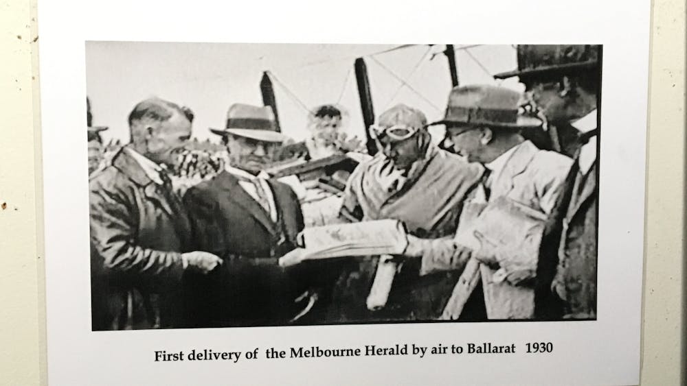 First Air mail delivery
