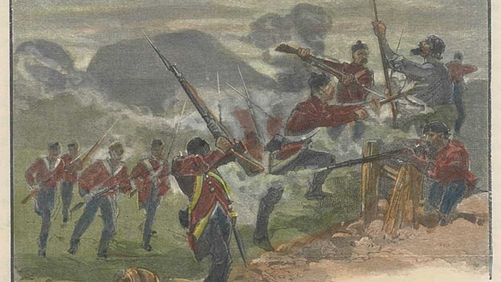‘Storming the Eureka Stockade, 3rd December,1854’
