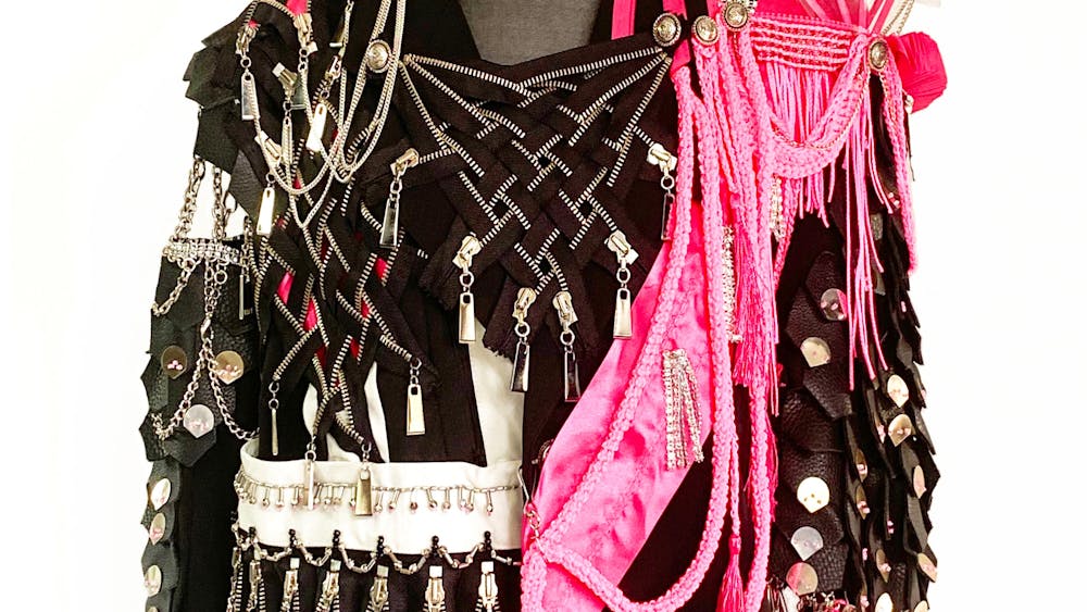 Pink and black pink style jacket