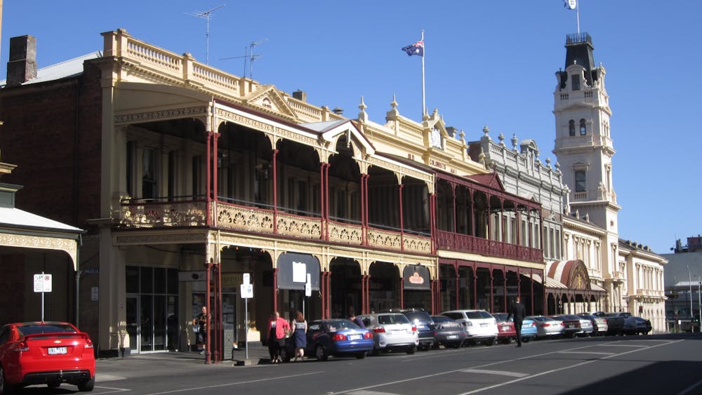 Lydiard Street scene