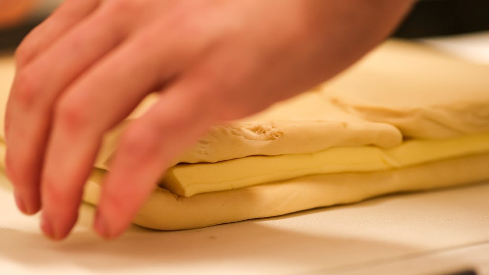 Folding pastry