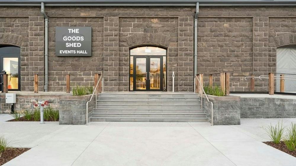 Entrance to the events space