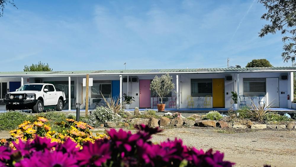Exterior of Stonez Boutique Accommodation in Clunes